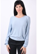 Women Blouse Only Play Onpmoneta Sl Open Back Light Blue